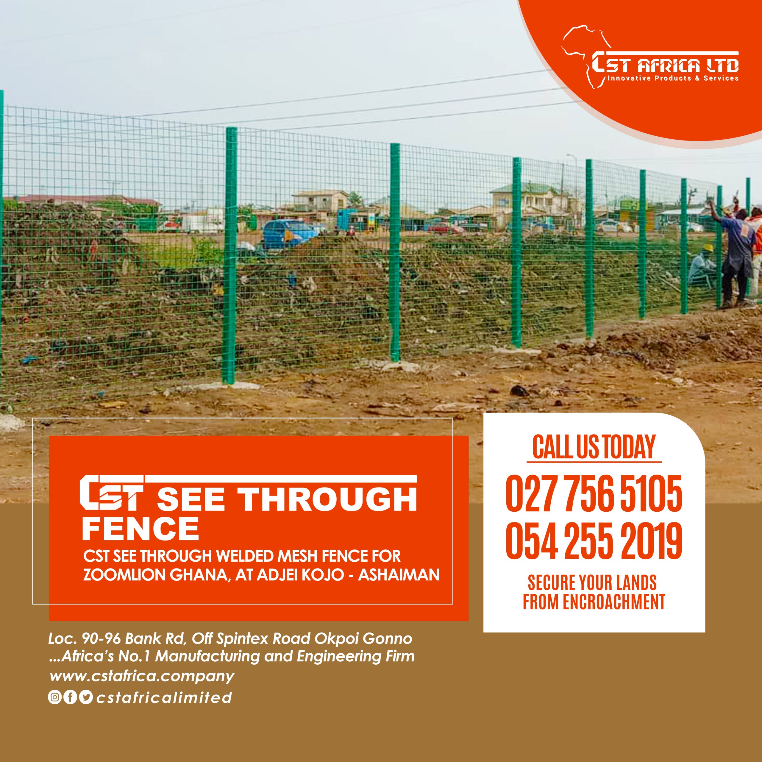 CST See Through Fence